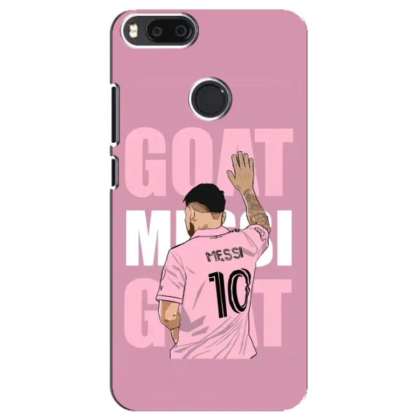 Чехол с рисунком «GOAT MESSI» для Xiaomi Mi A1 / Mi 5X Чехол с рисунком «GOAT MESSI» для Xiaomi Mi A1 / Mi 5X