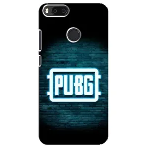 Чехол (TPU) с картинкой "Лого Пабг" на Редми Мі А1 (Лого PUBG)