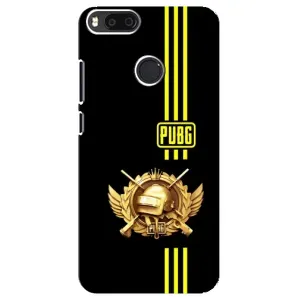 Чехол (TPU) с картинкой "Лого Пабг" на Редми Мі А1 (Лого PUPG)