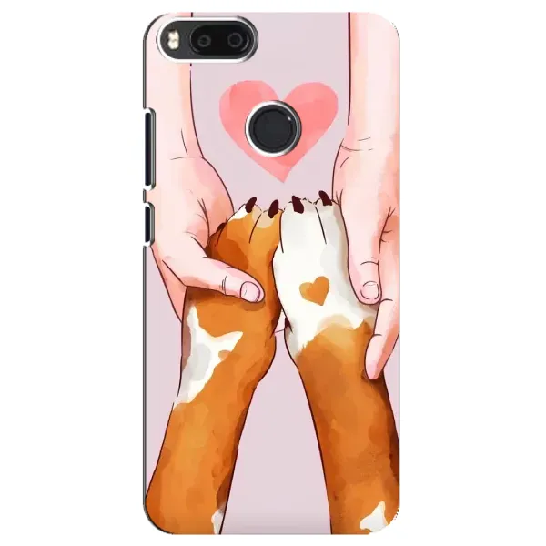 Чехол с рисунком «Любовь к собакам» для Xiaomi Mi A1 / Mi 5X Чехол с рисунком «Любовь к собакам» для Xiaomi Mi A1 / Mi 5X
