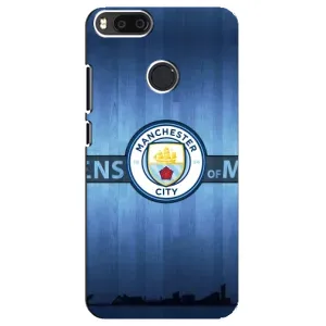 Силиконовые Чехлы принт Футбол на Xiaomi Mi A1/ Mi 5X (ManCity)