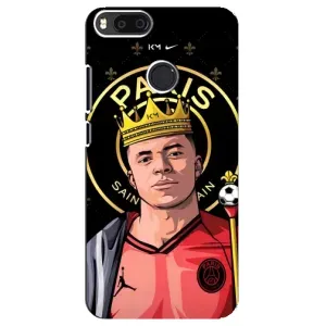 Чохол (TPU) з Футболістом на Xiaomi Mi A1/ Mi 5X (Mbappe King)