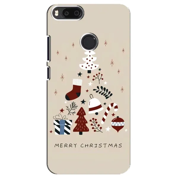 Чехол с рисунком «Merry Christmas» для Xiaomi Mi A1 / Mi 5X Чехол с рисунком «Merry Christmas» для Xiaomi Mi A1 / Mi 5X