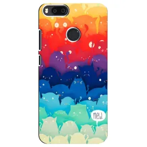 Силиконовый чехол с котиком для Xiaomi Mi A1/ Mi 5X (Mew)