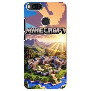 Чехол майнкрафт для Xiaomi Mi A1/ Mi 5X (MINECRAFT)