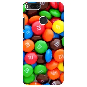 Чохол з зображенням смачної їжі для Xiaomi Mi A1/ Mi 5X (Різнокольорові M&M'S)