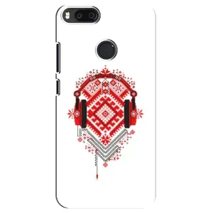 Силиконовый Чехол на Xiaomi Mi A1/ Mi 5X с картинкой Вышиванки (Модная вышиванка)
