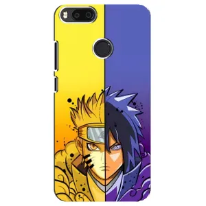 Купить Чехлы на телефон с принтом Anime для Xiaomi Mi A1/ Mi 5X (Naruto Vs Sasuke)