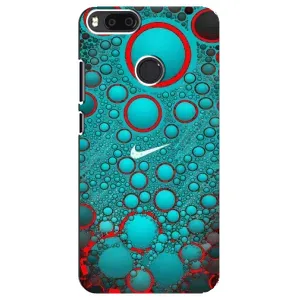 Силиконовый Чехол на Xiaomi Mi A1/ Mi 5X с картинкой Nike (Найк зеленый)