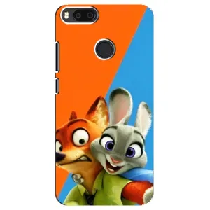 Чехлы ЗВЕРОПОЛИС для Xiaomi Mi A1/ Mi 5X (Ник и Хопс)