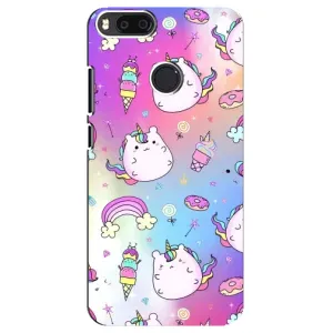 Чехол Unicorn на Xiaomi Mi A1/ Mi 5X (Радуга и Единорог)