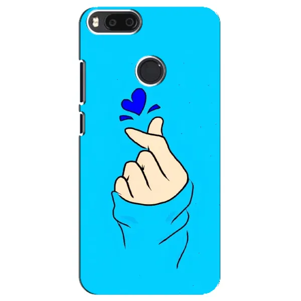 Чехол с рисунком «Сердце на синем» для Xiaomi Mi A1 / Mi 5X Чехол с рисунком «Сердце на синем» для Xiaomi Mi A1 / Mi 5X