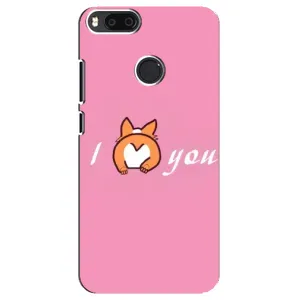 Силиконовые Чехлы Любимому человеку для Xiaomi Mi A1/ Mi 5X (Я тебя люблю)