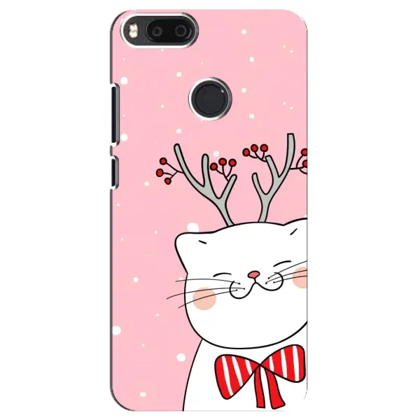 Чехол с рисунком «Зимний кот» для Xiaomi Mi A1 / Mi 5X Чехол с рисунком «Зимний кот» для Xiaomi Mi A1 / Mi 5X