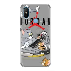 Силіконовый Чохол Nike Air Jordan на Сяомі Мі6Х (Air Jordan)