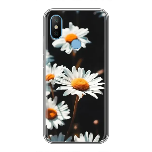 Чехол с рисунком «Белые ромашки» для Xiaomi Mi6X Чехол с рисунком «Белые ромашки» для Xiaomi Mi6X