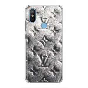 Текстурний Чохол Louis Vuitton для Сяомі Мі6Х (Бежевий ЛВ)
