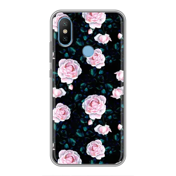 Чехол с рисунком «Чайные розы» для Xiaomi Mi6X Чехол с рисунком «Чайные розы» для Xiaomi Mi6X