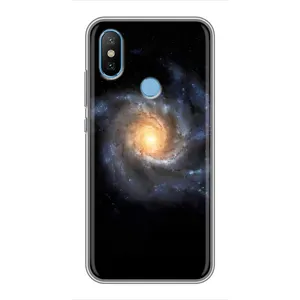 Чохли КОСМОС на Xiaomi Mi6X (Чорна дира)
