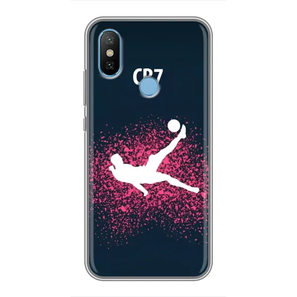 Чехол с рисунком «CR7 Удар» для Xiaomi Mi6X Чехол с рисунком «CR7 Удар» для Xiaomi Mi6X