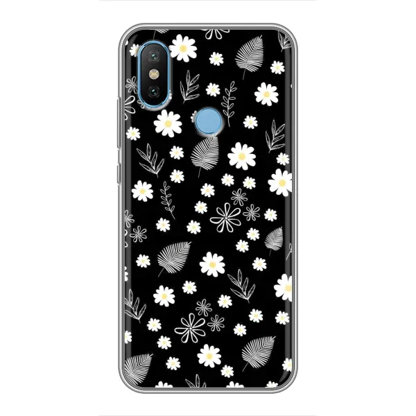 Чехол с рисунком «цветение на чорном» для Xiaomi Mi6X Чехол с рисунком «цветение на чорном» для Xiaomi Mi6X