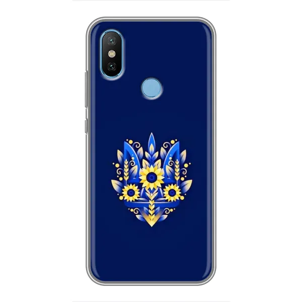 Чехол с рисунком «Цветущий Герб» для Xiaomi Mi6X Чехол с рисунком «Цветущий Герб» для Xiaomi Mi6X