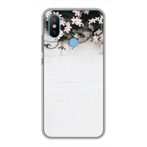 Чохли з тематикою "КВІТИ" на Xiaomi Mi6X (Квіти на стіні)