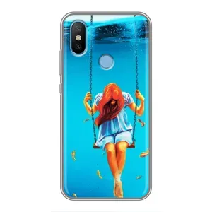 Чохол Стильні дівчата на Xiaomi Mi6X (Дівчина на гойдалці)
