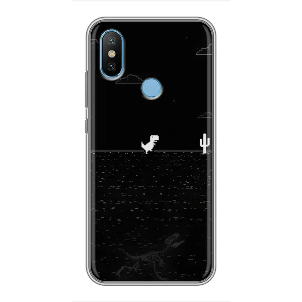 Чехол с рисунком «Динозаврик» для Xiaomi Mi6X Чехол с рисунком «Динозаврик» для Xiaomi Mi6X