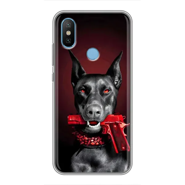Чехол с рисунком «Доберман злой» для Xiaomi Mi6X Чехол с рисунком «Доберман злой» для Xiaomi Mi6X