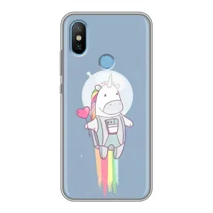 Чохол Unicorn на Xiaomi Mi6X (Єдинорог космонавт)