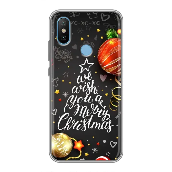 Чехол с рисунком «Елочка» для Xiaomi Mi6X