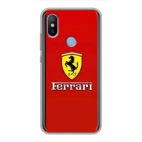 Чехол с рисунком «Ferrari Logo» для Xiaomi Mi6X Чехол с рисунком «Ferrari Logo» для Xiaomi Mi6X