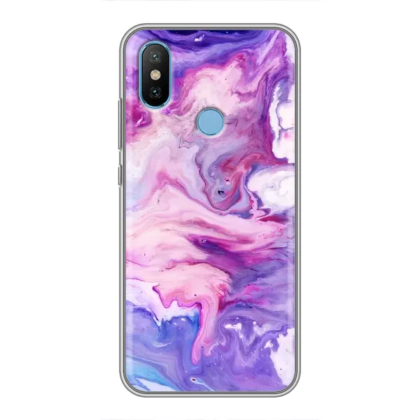 Чехол с рисунком «Фиолетовый мрамор» для Xiaomi Mi6X Чехол с рисунком «Фиолетовый мрамор» для Xiaomi Mi6X