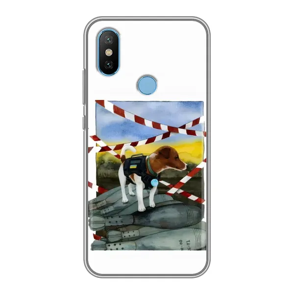 Чехол с рисунком «Храбрый Патрон» для Xiaomi Mi6X