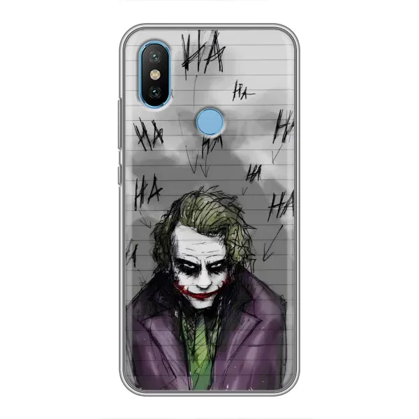 Чехол с рисунком «Joker клоун» для Xiaomi Mi6X