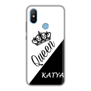 Іменні Жіночі Чохли для Xiaomi Mi6X (KATYA)