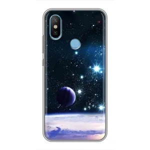 Чохол (ТПУ) з планетами на Xiaomi Mi6X (Космічний вид)
