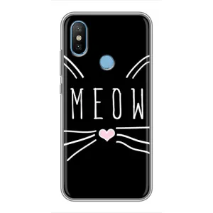 Бампер з зображенням Котиків для Сяомі Мі6Х (КОТИК MEOW)