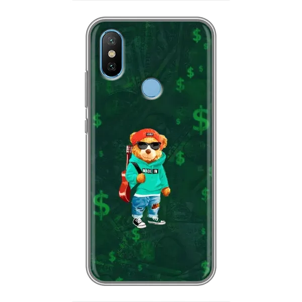 Чехол с рисунком «Крутой Тедди» для Xiaomi Mi6X