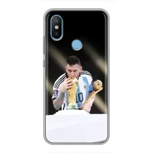 Чохли Лео Мессі Аргентина для Xiaomi Mi6X (Кубок Світу)