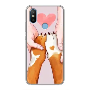 Чохол (ТПУ) Милі песики для Xiaomi Mi6X (Любов до собак)