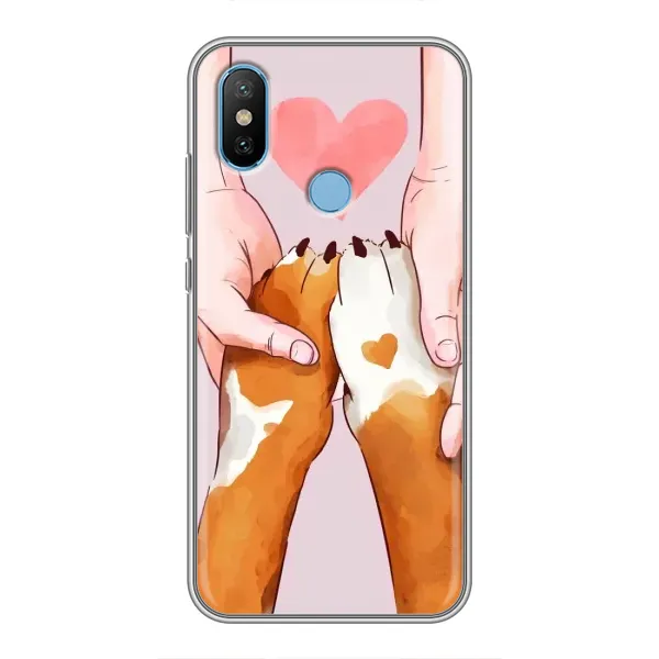 Чехол с рисунком «Любовь к собакам» для Xiaomi Mi6X Чехол с рисунком «Любовь к собакам» для Xiaomi Mi6X