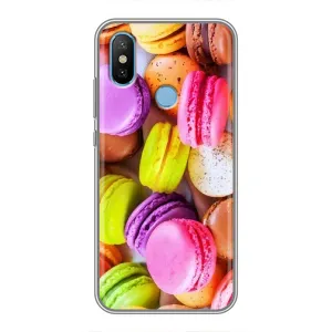 Чехол с изображением вкусной еды для Xiaomi Mi6X (Макаруны)