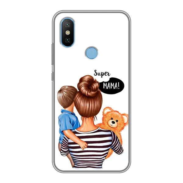 Чехол с рисунком «Мама и сын» для Xiaomi Mi6X