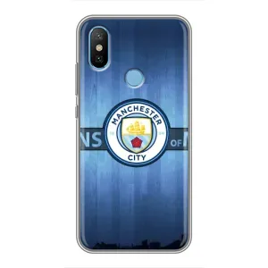 Силиконовые Чехлы принт Футбол на Xiaomi Mi6X (ManCity)