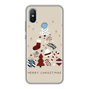 Чохол Санта Клаус для Xiaomi Mi6X (Merry Christmas)