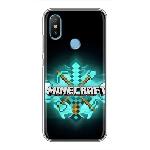Чехол с рисунком «MineCraft 2» для Xiaomi Mi6X Чехол с рисунком «MineCraft 2» для Xiaomi Mi6X