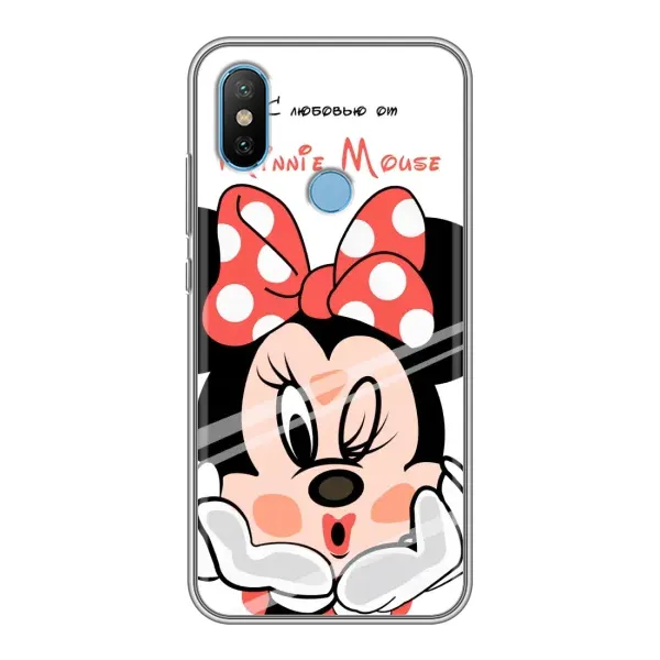 Чехол с рисунком «Minni Mouse» для Xiaomi Mi6X Чехол с рисунком «Minni Mouse» для Xiaomi Mi6X