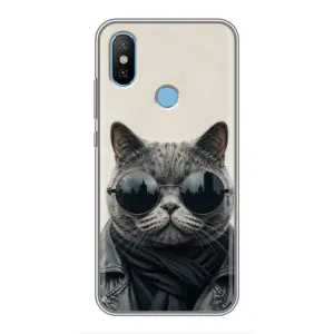 Чохол на тематику: Коти для Xiaomi Mi6X (Модний кіт)